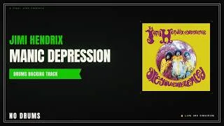Thumbnail: Jimi Hendrix - Manic Depression | Drums Backing Track (No Drums)