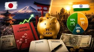 Thumbnail: Japan's Kakeibo Method + 50/30/20 Rule | Best Money Saving Strategy