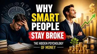 Thumbnail: Why Smart People Stay Broke: The Hidden Psychology of Money#youtube #online