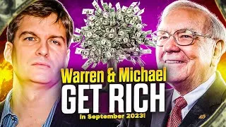 Thumbnail: Warren Buffett & Michael Burry Explain How To Use The September 2023 Volatility To Get Rich
