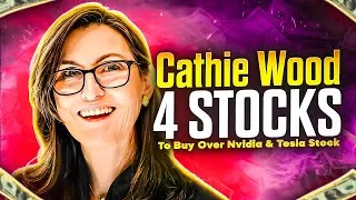 Thumbnail: CATHIE WOOD   Top 4 Stocks To Buy Over Nvidia & Tesla Stock