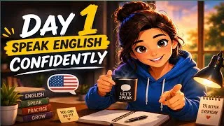Thumbnail: Day 1 | Fluently Speaking Challenge | Speak English Confidently in 10 Days