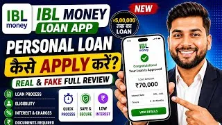 Thumbnail: New Loan App - Ibl Money | Ibl Money Loan App Real or Fake | Ibl Money Loan App Review