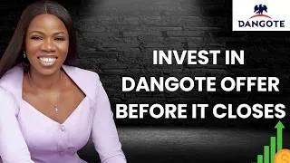 Thumbnail: How to Invest in the Ongoing Dangote Sugar Refinery Before it Closes