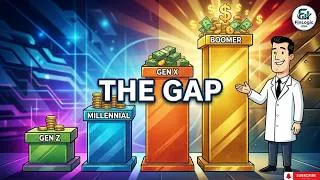 Thumbnail: Boomers vs Gen Z: The Shocking Net Worth Reality (2024)