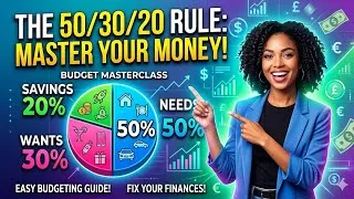 Thumbnail: 50/30/20 budget rule explain in 10min [finance part 2] @finance @savings 