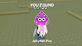 Thumbnail: Find the Pou Poos - Where to Find the Jellyfish Poo (Roblox)