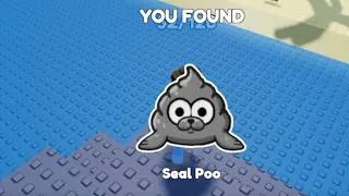 Thumbnail: Find the Pou Poos - Where to Find the Seal Poo (Roblox)
