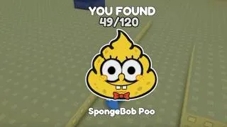 Thumbnail: Find the Pou Poos - Where to Find the Spongebob Poo (Roblox)
