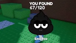 Thumbnail: Find the Pou Poos - Where to Find the Emo Poo (Roblox)