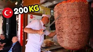 Thumbnail: 200kg of Meat! How This Giant Doner Kebab is Made Fresh Every Morning in Istanbul