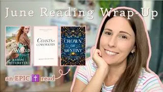 Thumbnail: CHRISTIAN Fiction Books I read in JUNE  + Reviews | Reading Wrap-up
