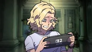 Thumbnail: Can you beat Resident Evil Requiem before the Switch 2 battery dies?