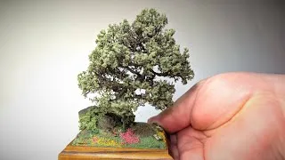 Thumbnail: A Wayside Cross Beneath the Old Oak — full scratch-build (1:200)