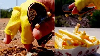 Thumbnail: Wild Skateboard Tricks in CRAZY Places You Won't Believe! | Finger Skateboard