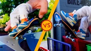 Thumbnail: Street vs Skatepark: Which is Better for Fingerboarding?