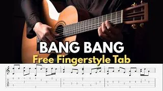 Thumbnail: Bang Bang (My Baby Shot Me Down) Fingerstyle Guitar Tutorial + TAB (Full Version)
