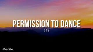 Thumbnail: Permission to dance (lyrics) - BTS [Inglés - Español]
