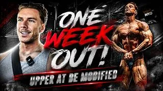 Thumbnail: 1 WEEK OUT - UPPER AT BE MODIFIED AND IN-PERSON CHECK-IN