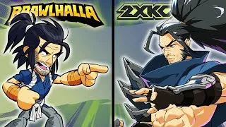 Thumbnail: Brawlhalla NOOB Tries 2XKO (disaster)