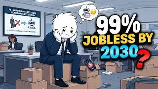 Thumbnail: Will AI Really Make Humans Jobless by 2030?