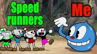 Thumbnail: 4 Cuphead Speedrunners Vs ME AS THE BOSS