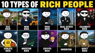 Thumbnail: Every Type of Rich People Explained in 7 mintues #selfimprovement  #motivation #productivitytips