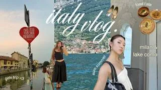 Thumbnail: milan & lake como❤️ 🪽🪽 | euro summer travel vlog