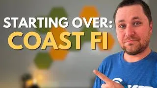 Thumbnail: How I'd Reach Coast FI Starting Over with a $84K Salary