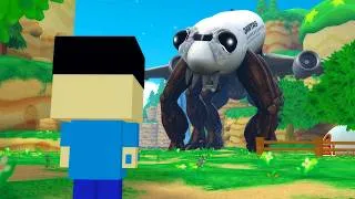 Thumbnail: Minecraft Steve VS Crabtanic Plane Garry's Mod