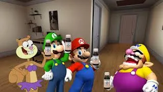 Thumbnail: Wario, Mario, Luigi and Sandy die after drinking ipecac.mp3