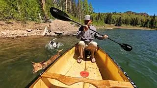 Thumbnail: High Mountain Canoe Camping Attempt & Firebox Stove Sous vide Tenderloin, Steak & Potatoes Dinner!