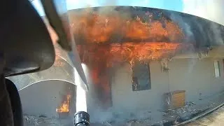 Thumbnail: Quick attack on a motel room fire. 🔥 