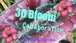 Thumbnail: 3D Bloom Collaboration #2 *Friendship express. #tutorial #resin #handmade #creative #collab