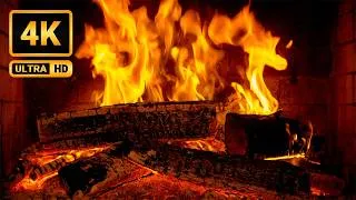 Thumbnail: Comforting Autumn Fireplace Ambience | Jazz Bossa Nova mixed with Gentle Fire Crackles | 10 Hours 4K