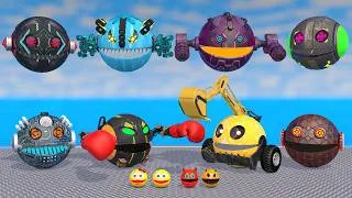 Thumbnail: PACMAN 3D Robot Dynamics – Mechanical Physics Test | Cinema 4D