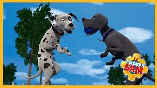 Thumbnail: Radar, meet Shadow! 🔥 Fireman Sam Compilation 3 Hours