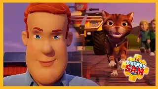 Thumbnail: Catch the kitty! 🔥 New Fireman Sam 2 Hour Compilation