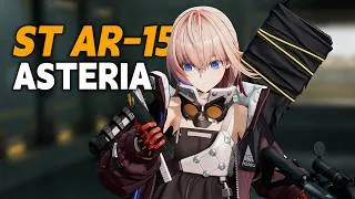 Thumbnail: Girls' Frontline 2: Exilium | Asteria "ST AR-15" - All Animations | 4K