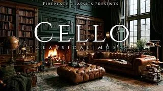 Thumbnail: Beautiful Classical Cello Music | Emotional & Peaceful | Fireplace