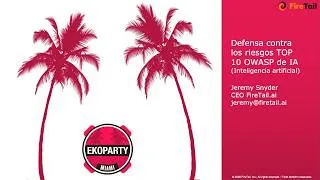 Thumbnail: Defensa contra los riesgos TOP 10 OWASP de IA
