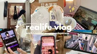 Thumbnail: A Day In My Life🍄"Progres Film Zombie - Kerja - Belajar Bahasa Jepang"