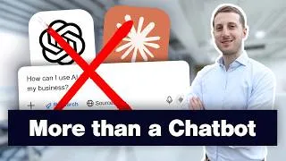 Thumbnail: Using AI as a Chatbot? You're Years Behind - How Companies REALLY Use AI