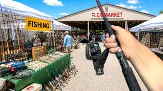 Thumbnail: $50 Flea Market Gear ONLY Fishing Challenge