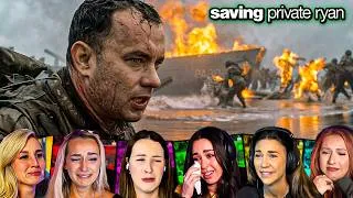 Thumbnail: 'Omaha Beach D-Day Battle' Reactions! Saving Private Ryan (1998) Movie Reaction