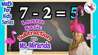 Thumbnail: Learn Basic Subtraction (Kindergarten) with Ms. Miranda - Math for Kids - FWF