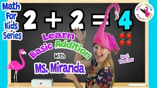 Thumbnail: Learn Basic Addition (Kindergarten) with Ms. Miranda - Math for Kids - FWF
