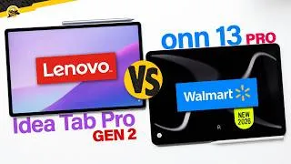 Thumbnail: BEST LARGE Tablet in 2026? Lenovo Idea Tab Pro Gen 2 vs Onn 13 Tablet Pro by Walmart
