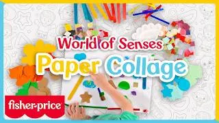 Thumbnail: Interactive Art Collage Projects! | Fisher-Price World of Senses | Sensory Activities for Kids