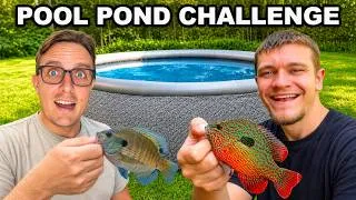 Thumbnail: Build Your Own Pool Pond Challenge! (1v1)